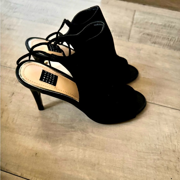 White House Black Market Shoes - White House Black Market “ISLA” Open Toe Shootie
